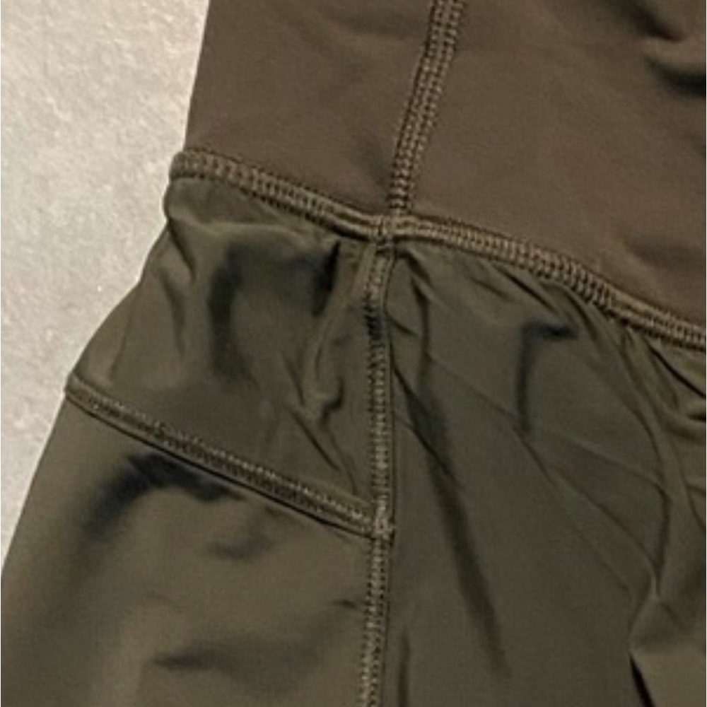 Lululemon Olive Green Squad Goals Shorts - Picture 9 of 11